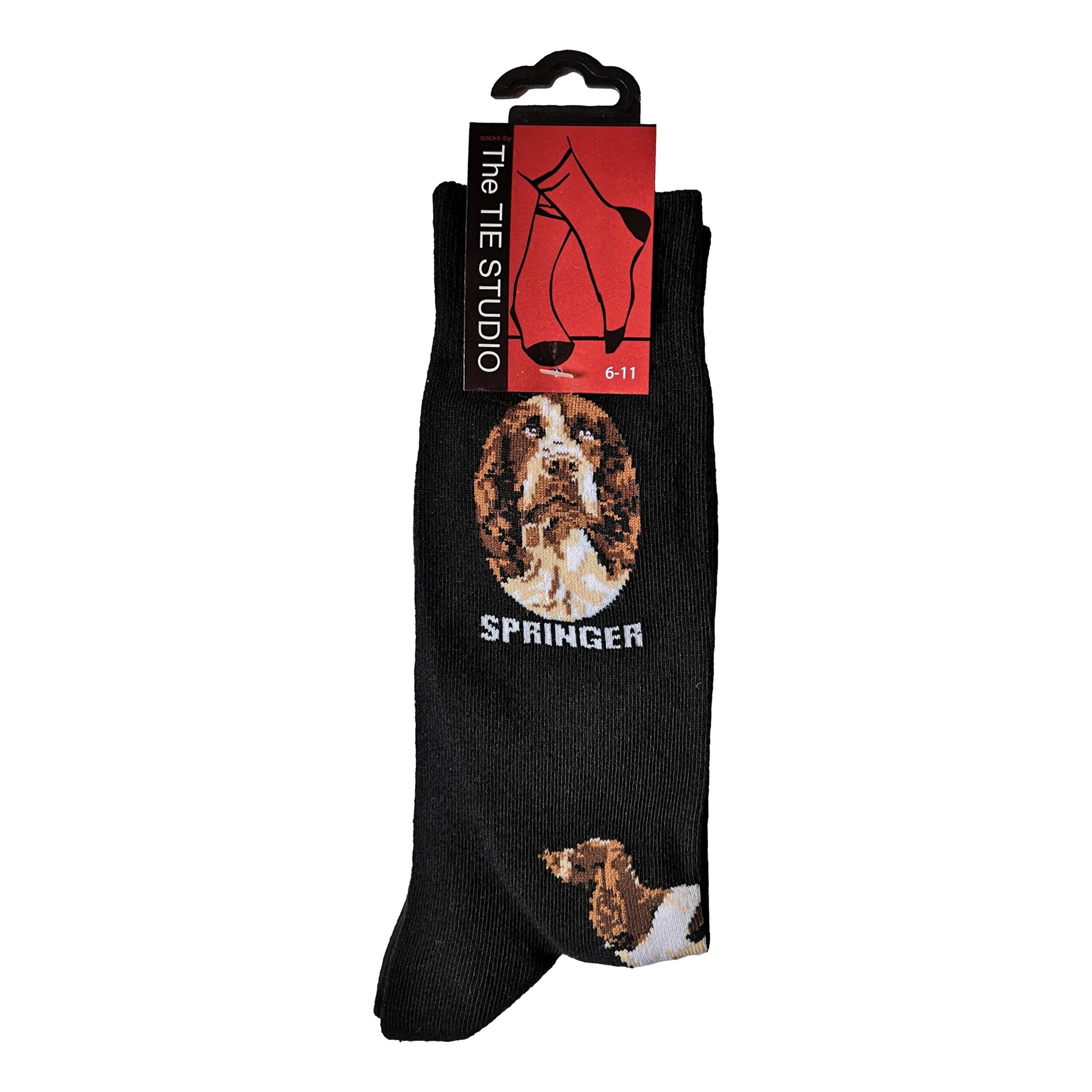 The Tie Studio Springer Spaniel Socks