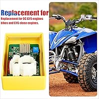 Vista 5 de Performance Racing - Caja de 6 pines DC CDI para GY6 50cc - 90cc 110cc 125cc 150cc 200cc 250cc Scooter ATV Go Kart ciclomotor Quad Dune Buggy Pit