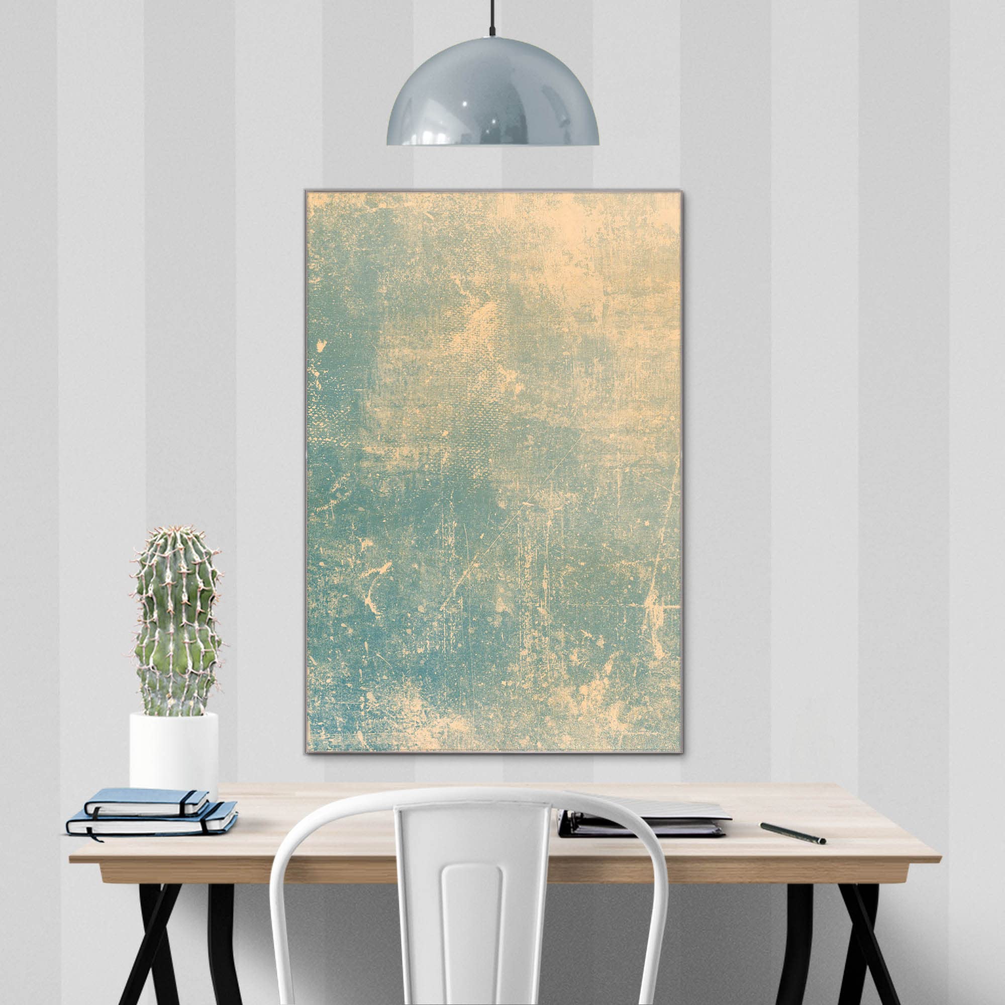 banjado Magnettafel aus Glas 40x60, abstraktes Muster, beschreibbar