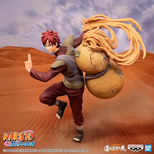 Miniatura 9 de Banpresto - Naruto Shippuden - Figura de Gaara, Bandai Spirits Colisseum