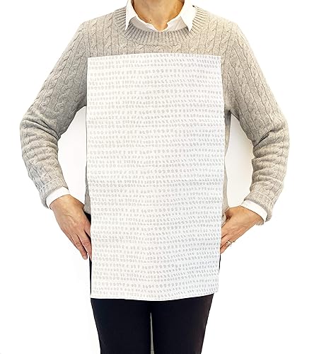 NEATsheets Baberos desechables para adultos niños y ancianos servilletas adhesivas para comer uso personal cuidado en el hogar y negocios