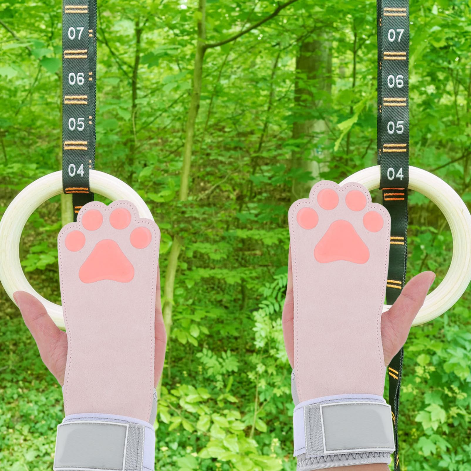 Fasce da Polso per Sollevamento Pesi Rosa, 2 Pezzi, Pelle Bovina | Supporto Rapido al Polso, per Allenamento Forza e Fitness, Taglio Donna, Presa Stabile