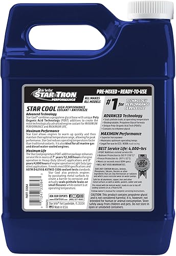Miniatura 7 de Refrigerante Star Brite, Star-Cool sintético PG para motor, 1 galón