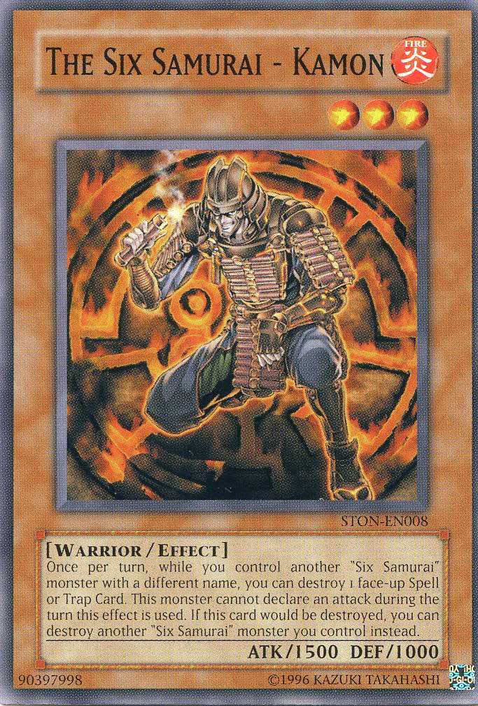 Amazon.com: Yu-Gi-Oh! - The Six Samurai - Kamon (STON-EN008