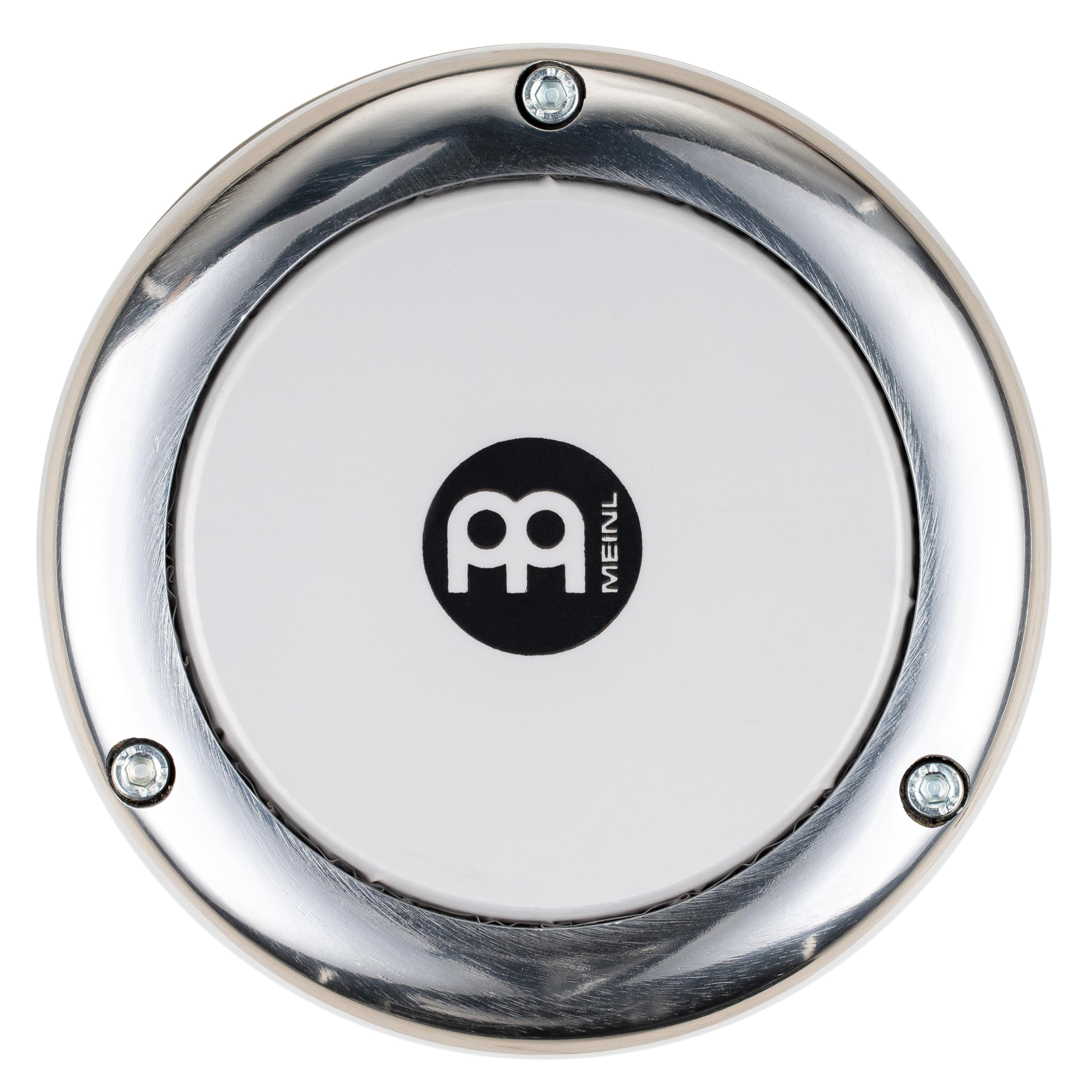 Meinl Percussion Mini Series Doumbek - Mini Handtrommel - Mit Kunststofffell - Durchmesser 4 Zoll - Aluminium, Silber (HE-1030)