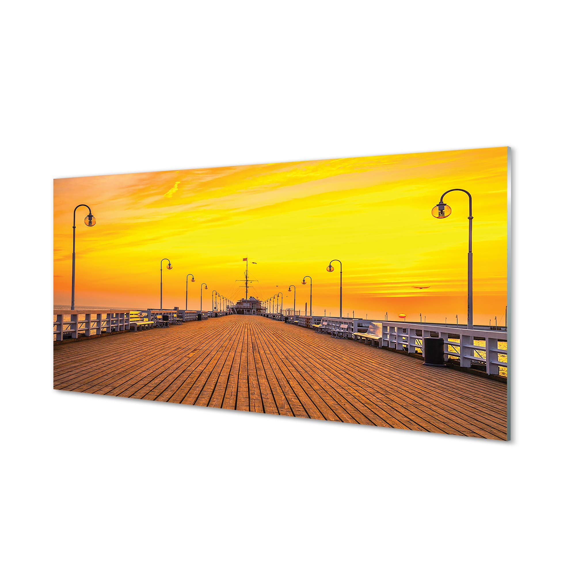 Dosseret en verre trempé adhésif Tulup 120x60cm pour stopper les taches sur vos murs