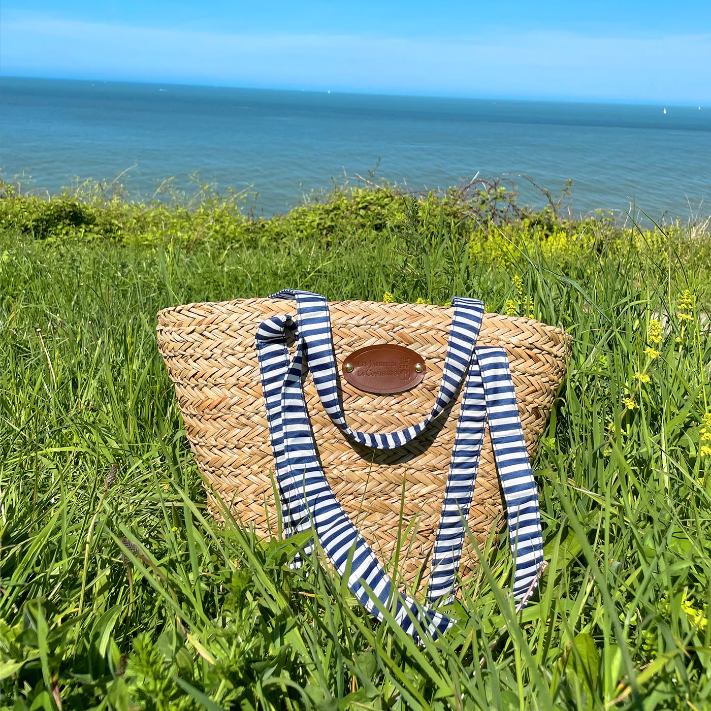 Les Jardins de la Comtesse - Sac de Plage avec kit Pique-Nique Riviera - 4 Personnes
