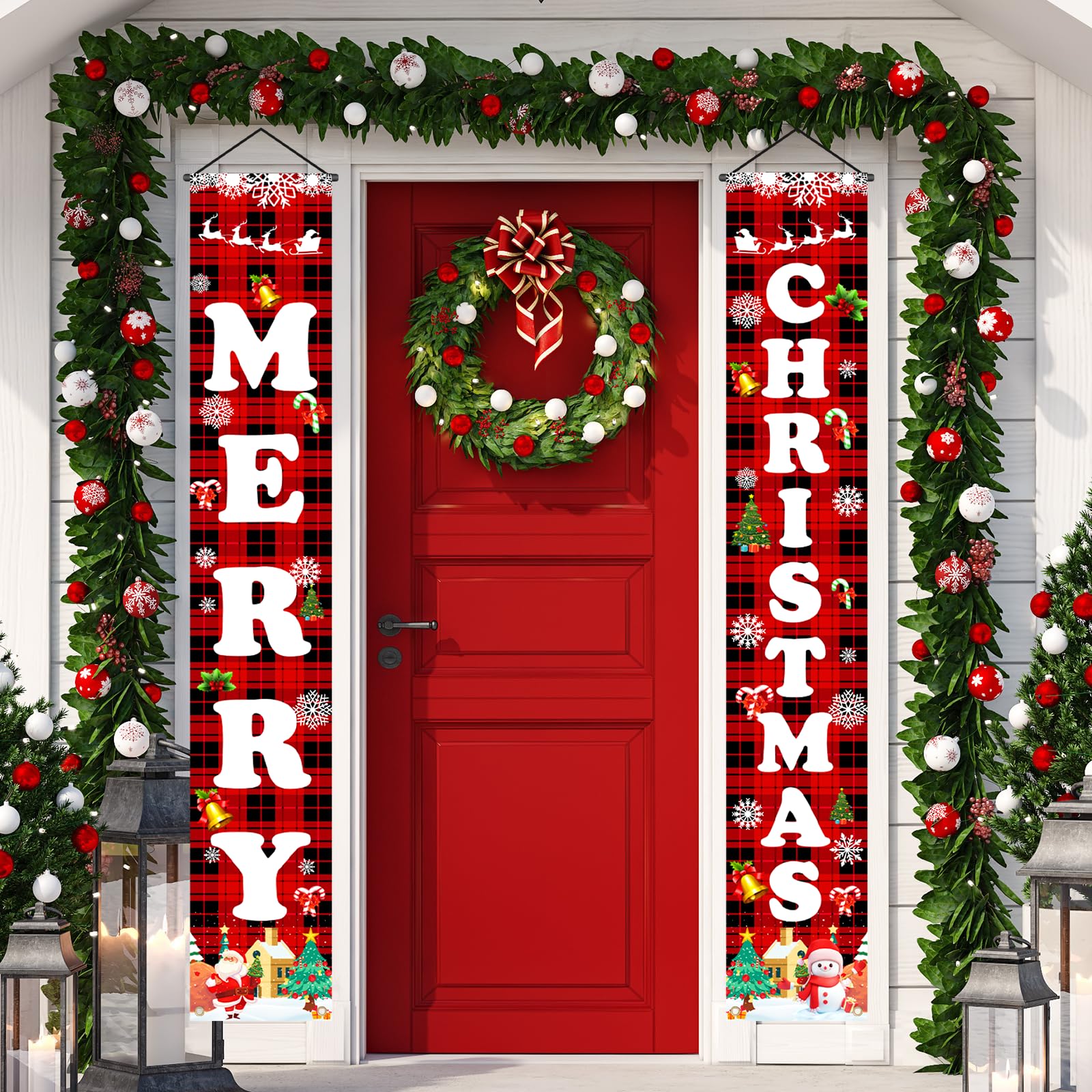 Snapklik.com : Christmas Decorations Outdoor Indoor Yard Front Porch