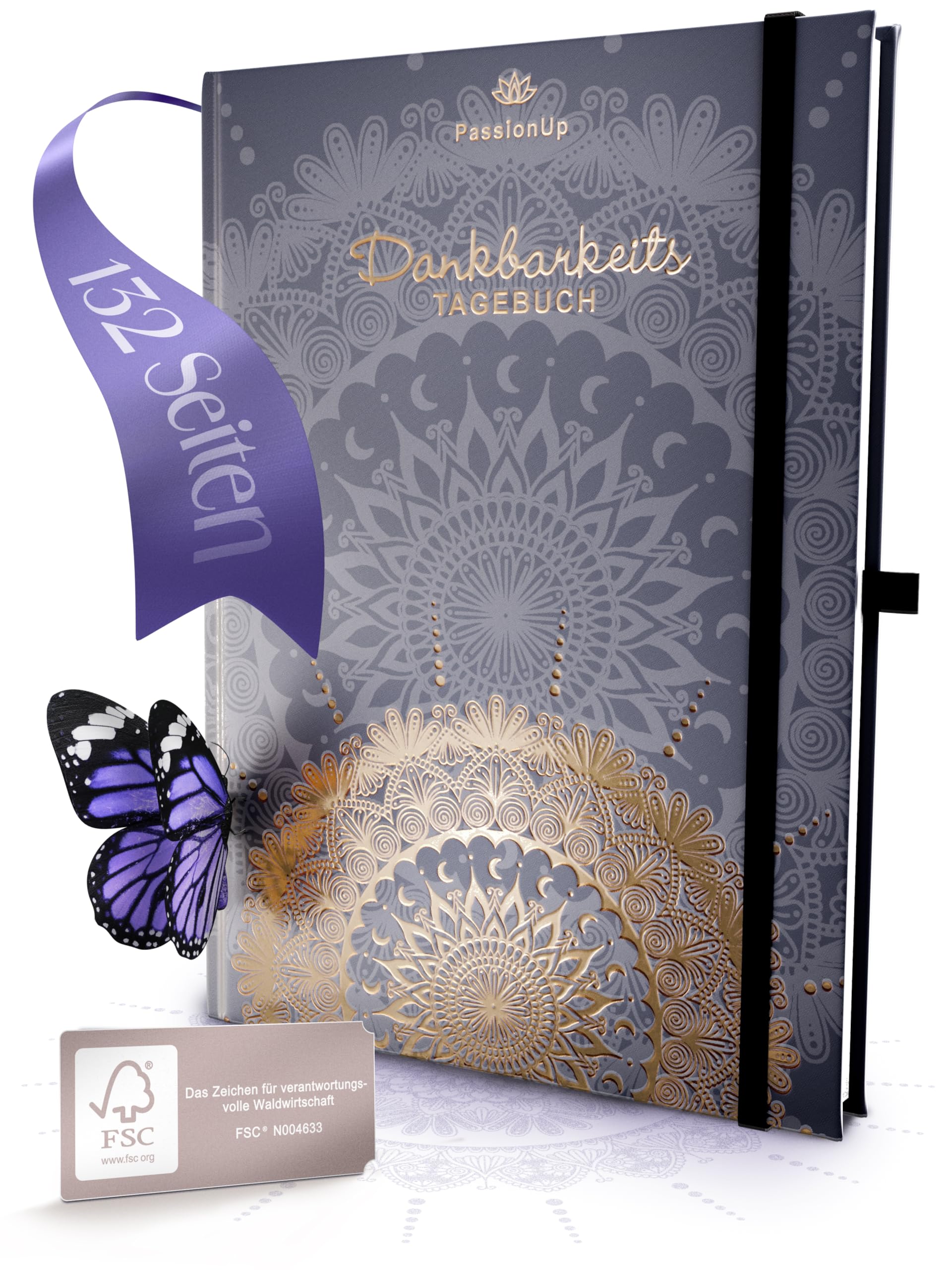PassionUp Dankbarkeits-Tagebuch
