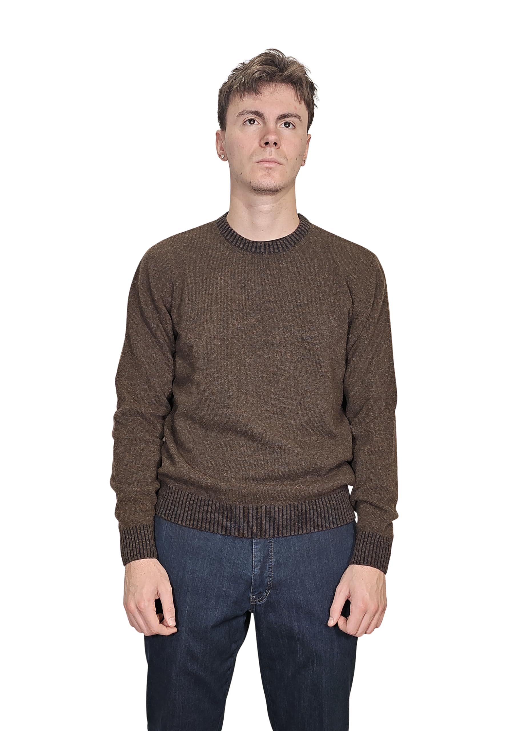 Maglia Uomo Manica Lunga Girocollo Lana 3260/80