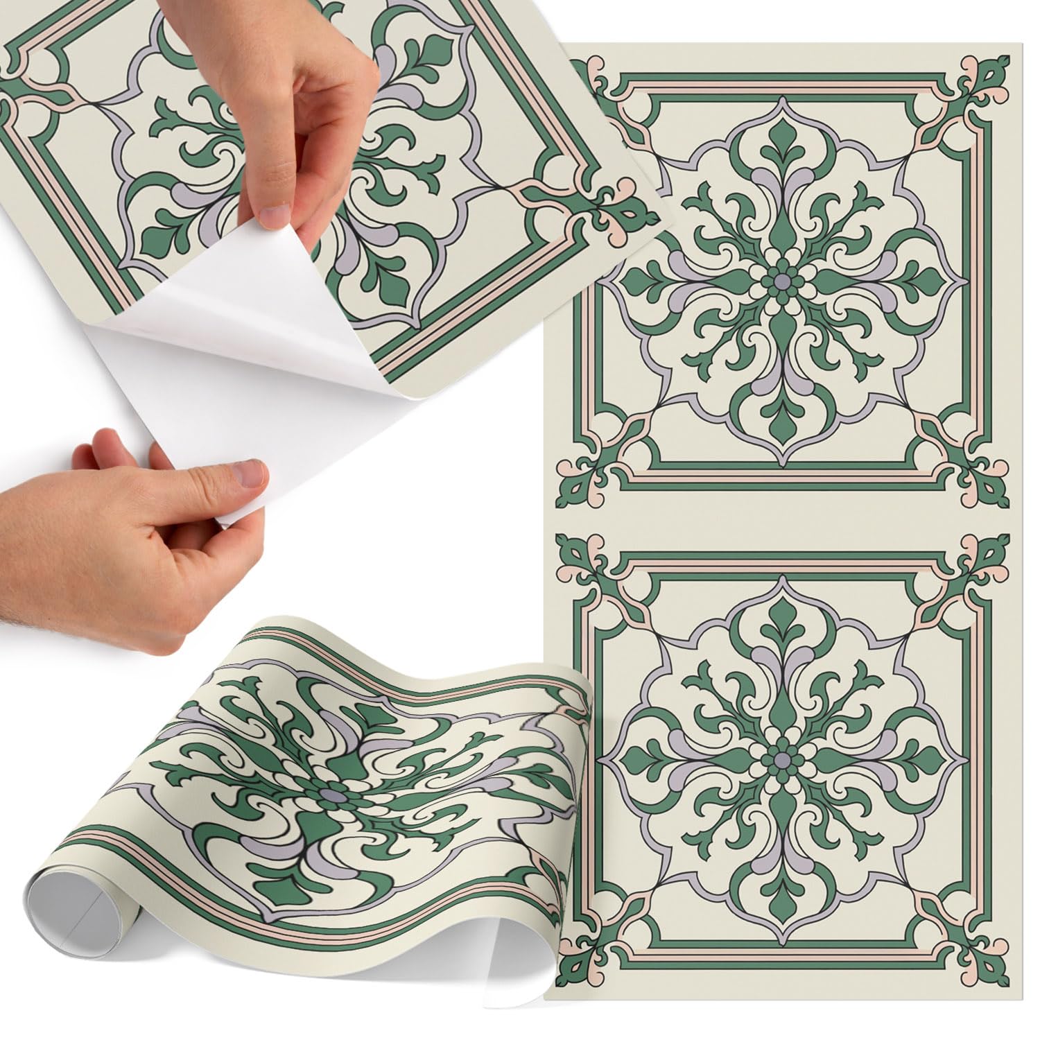 Puertas de armario como nuevas sin pintar usando vinilo para forrar muebles botánico