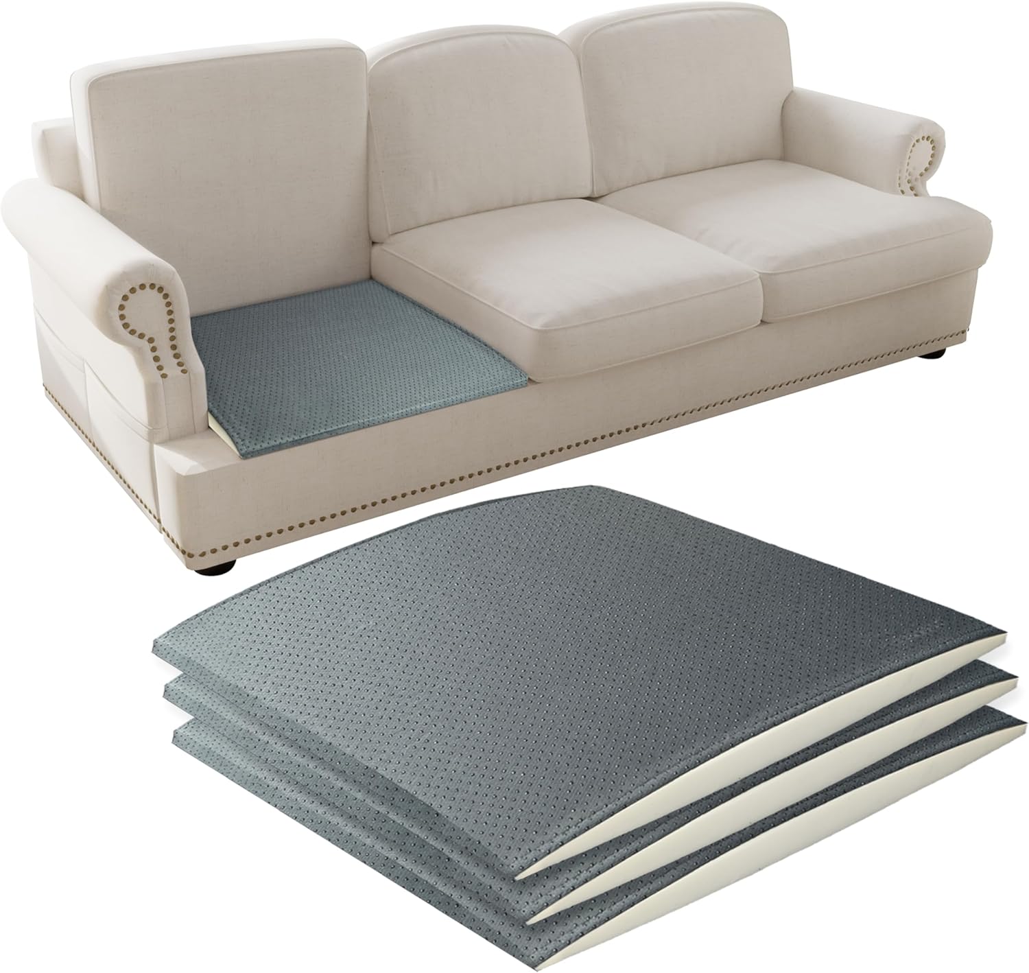 Daneey Couch Cushion Support, 3 PCS Couch Supports for