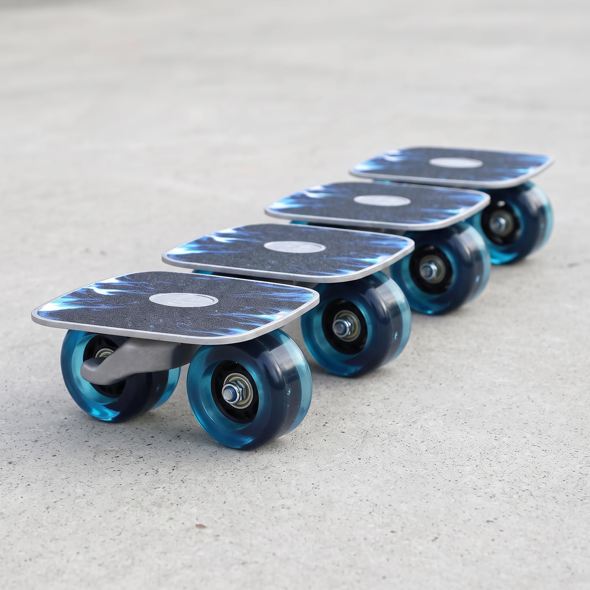 Skates pour Adultes - Skateboard à Planches Séparées avec Roues PU pour Une Unique - pour Le Skate