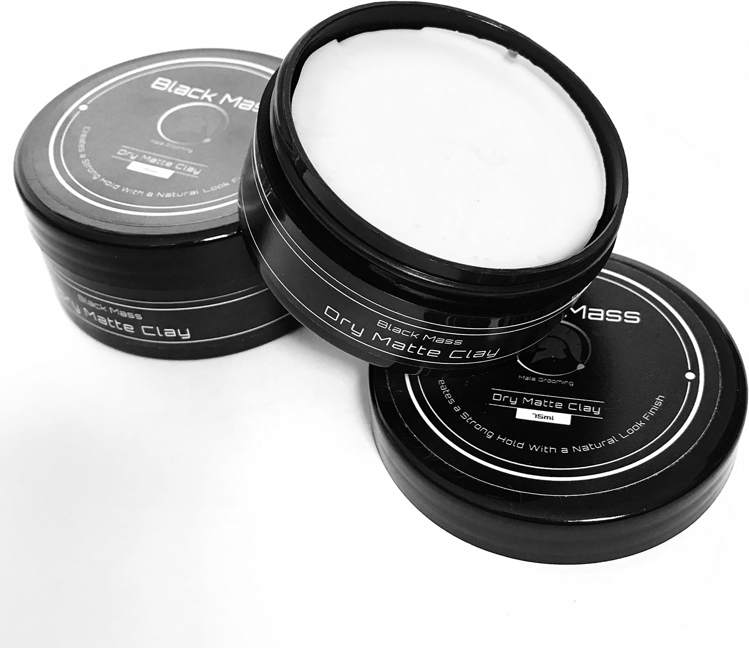 Black Mass Grooming - Dry Matte Clay 100ml British Made, British Style!