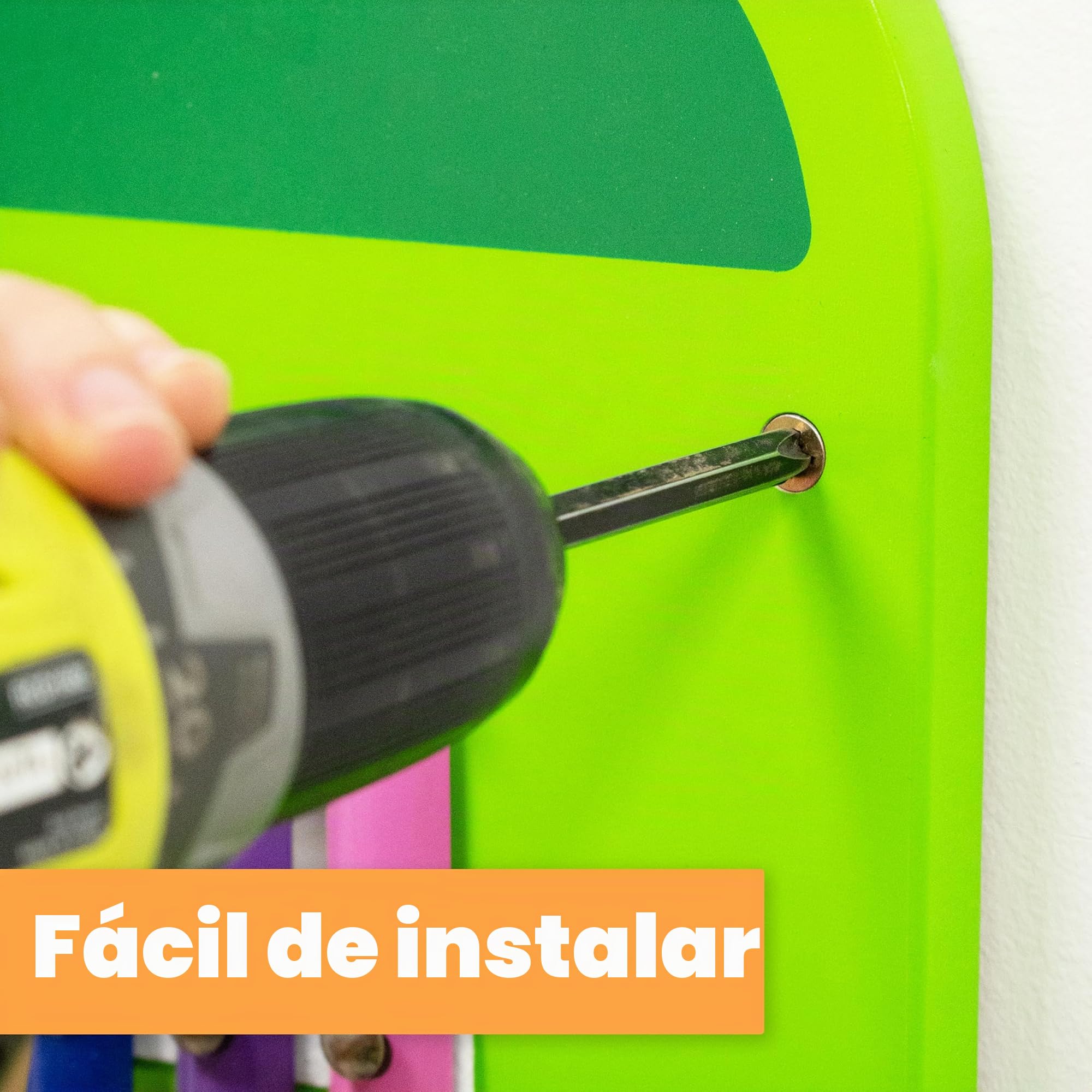 SPARK & WOW Paneles de Pared de Actividad de cocodrilo, Edad 18 +, Juguete Montessori Sensory Wall Toy – 11 Actividades – Tabla de Actividades – Decoración para habitación de niños pequeños