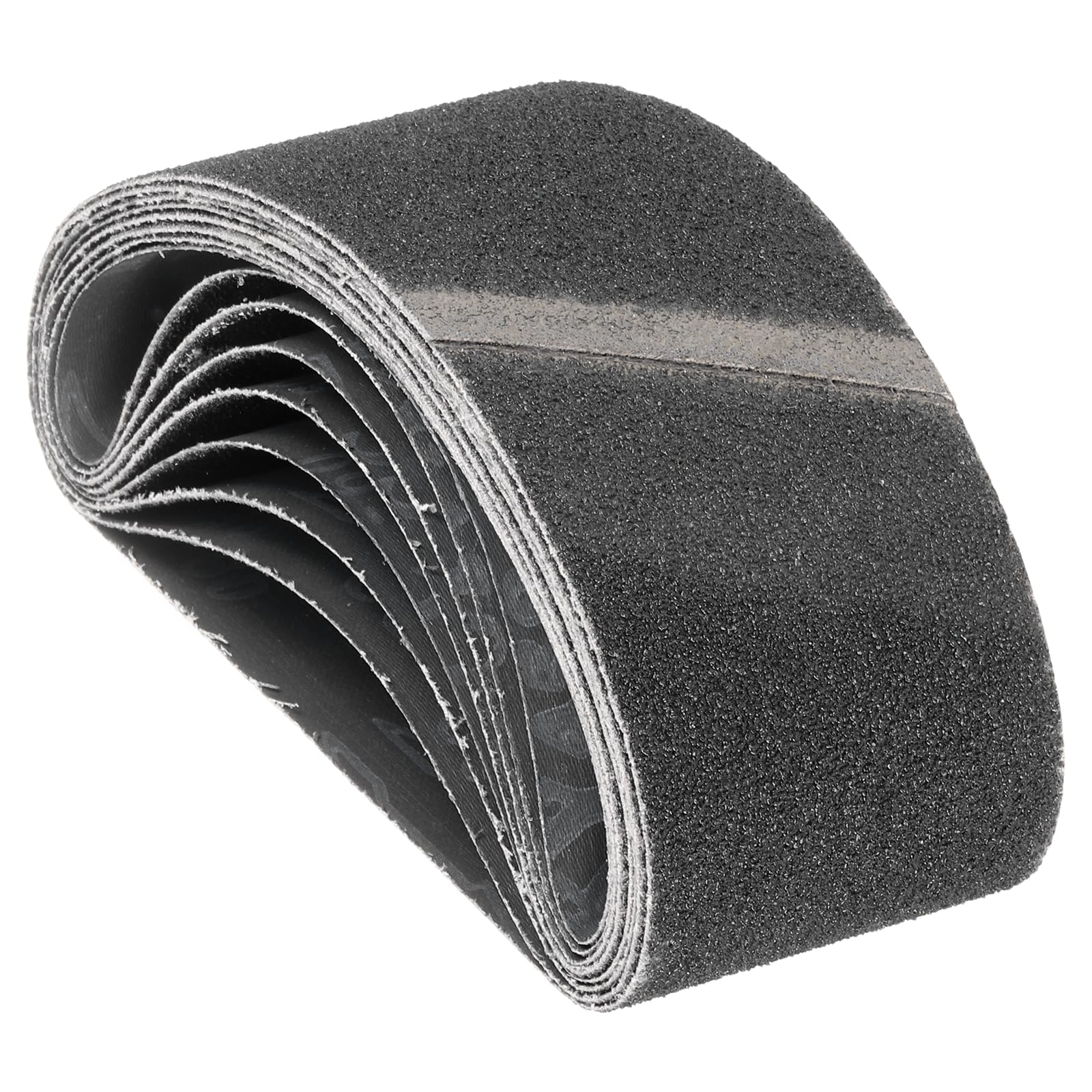 Kozelo 8 Pack Sanding Belts76mm x 533mm 60 Grit Silicon Carbide Abrasive Belt Sander Paper for Belt Sander Metal Grinding Wood Working Weld Rust Removal