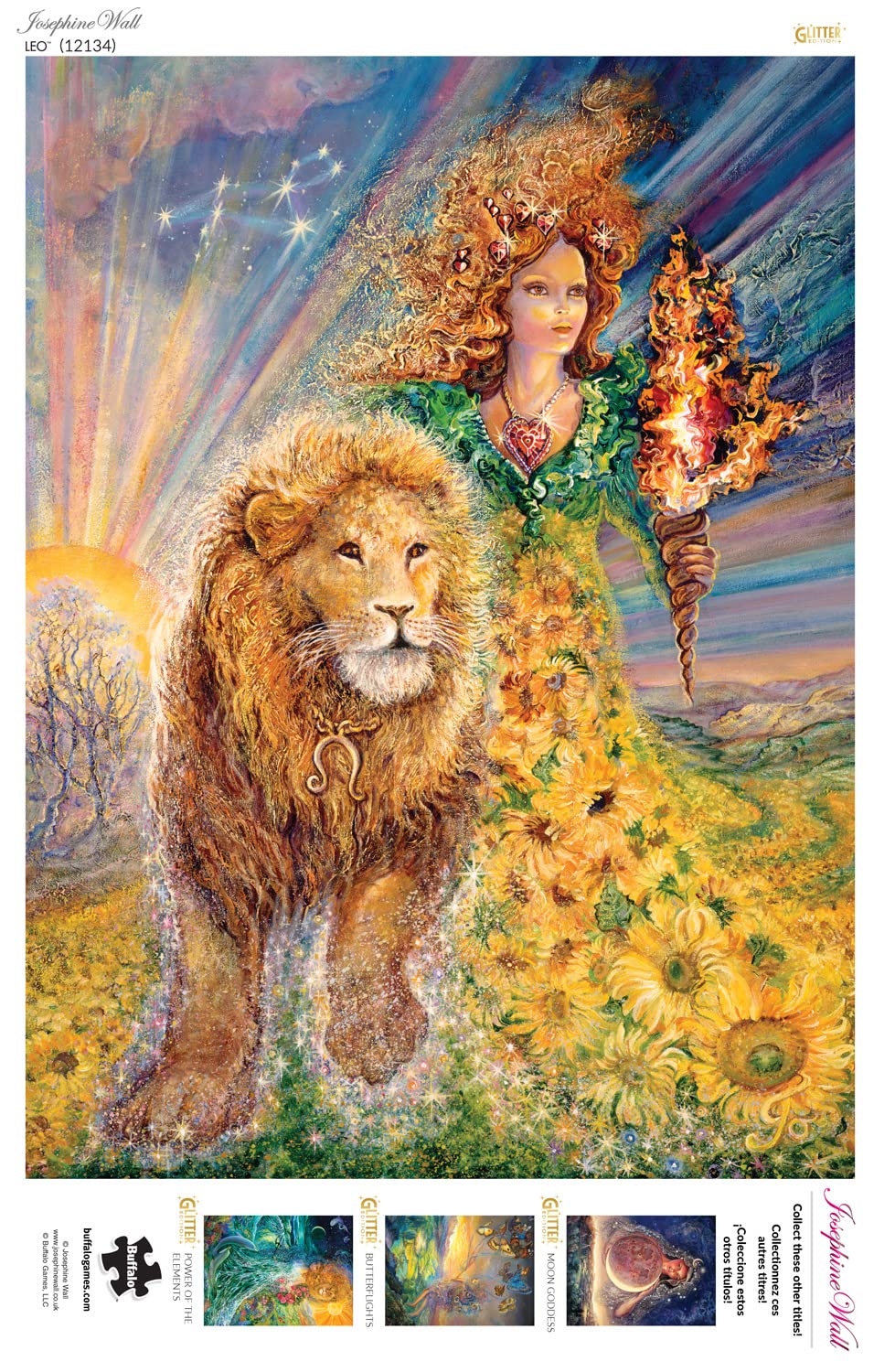 Amazon.co.jp: Buffalo Games ジグソーパズル ジョセフィンの壁 獅子座