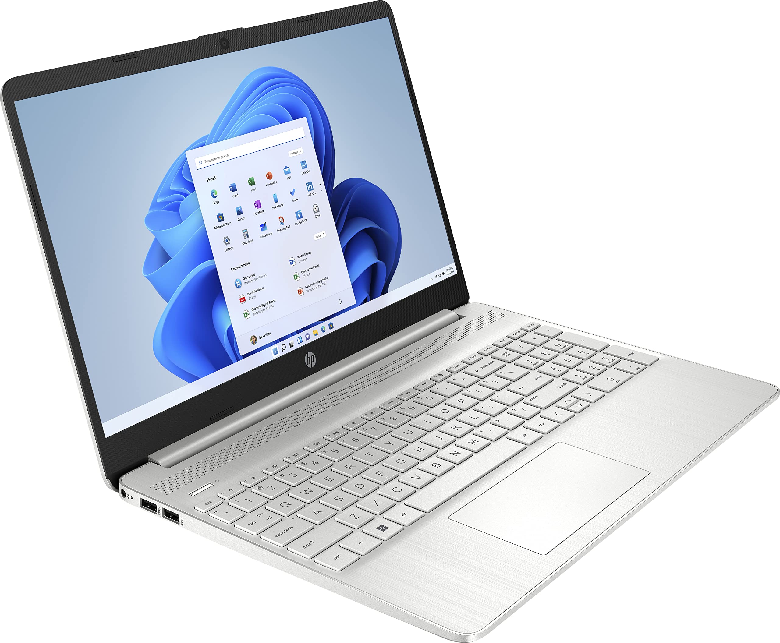 HP Laptop PC 15s-fq2039sa | Intel Core i3-1115G4 Processor | 4GB