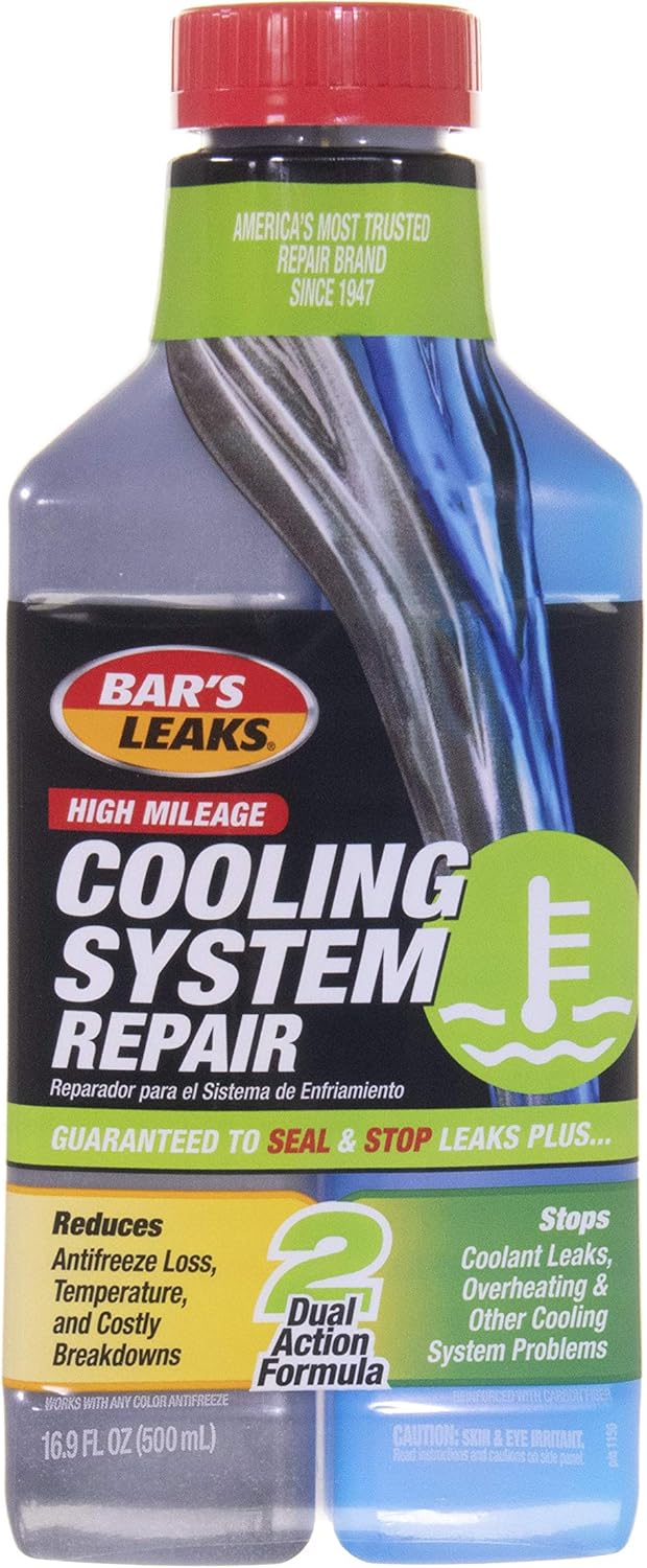 Bar's Leaks High Mileage Cooling System Repair, 16.9 oz