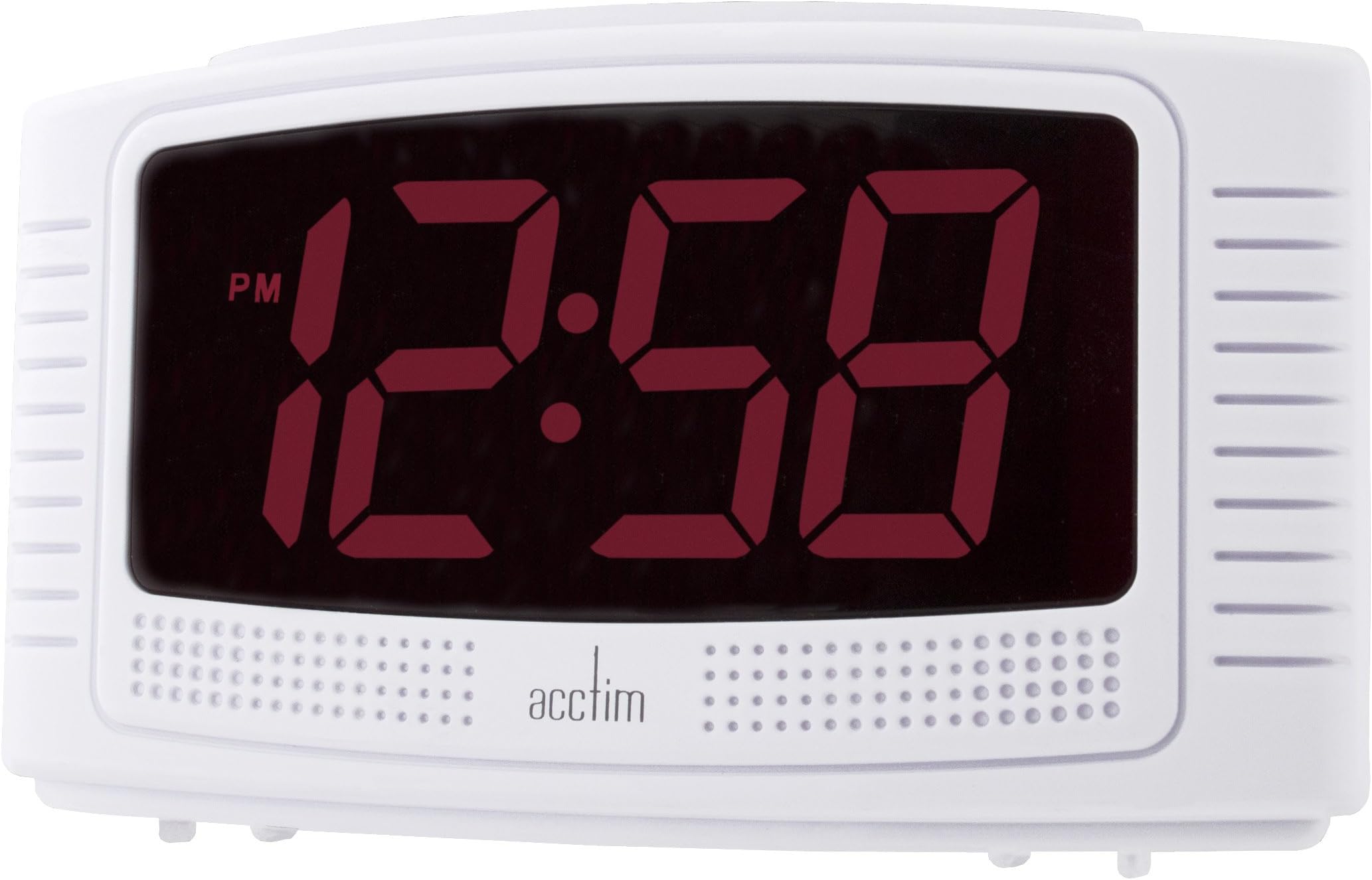 Acctim 14722 Vian, Red LED Alarm Clock