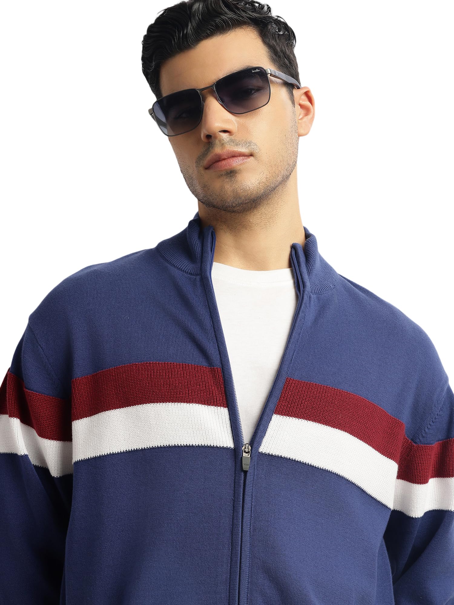 thomas scott Men's | Regular Fit | Long Sleeves | High Neck | Self Design | 100% Cotton | Knitted | Sweatshirt-picture-21