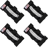 Vista 22 de Bestaoo 2 asas de agarre para barra antivuelco, mango de agarre de paracord para Jeep Wrangler YJ TJ JK JL y Gladiator JT 1955-2022 UTV ATV, apto