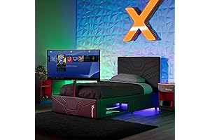 Oracle Gaming Bed: Twin-Sized Black Haven of Gaming Comfort