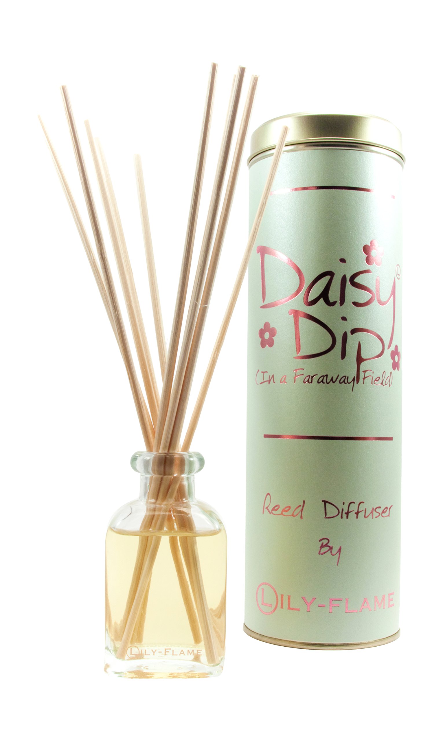 Lily-Flame Daisy Dip Diffuser, Beige