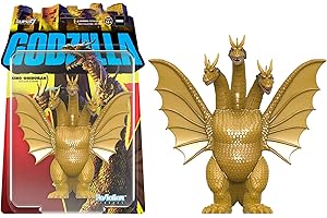 Super7 Toho Godzilla: King Ghidorah - 3.75" Action Figure - Collectible Godzilla Toys