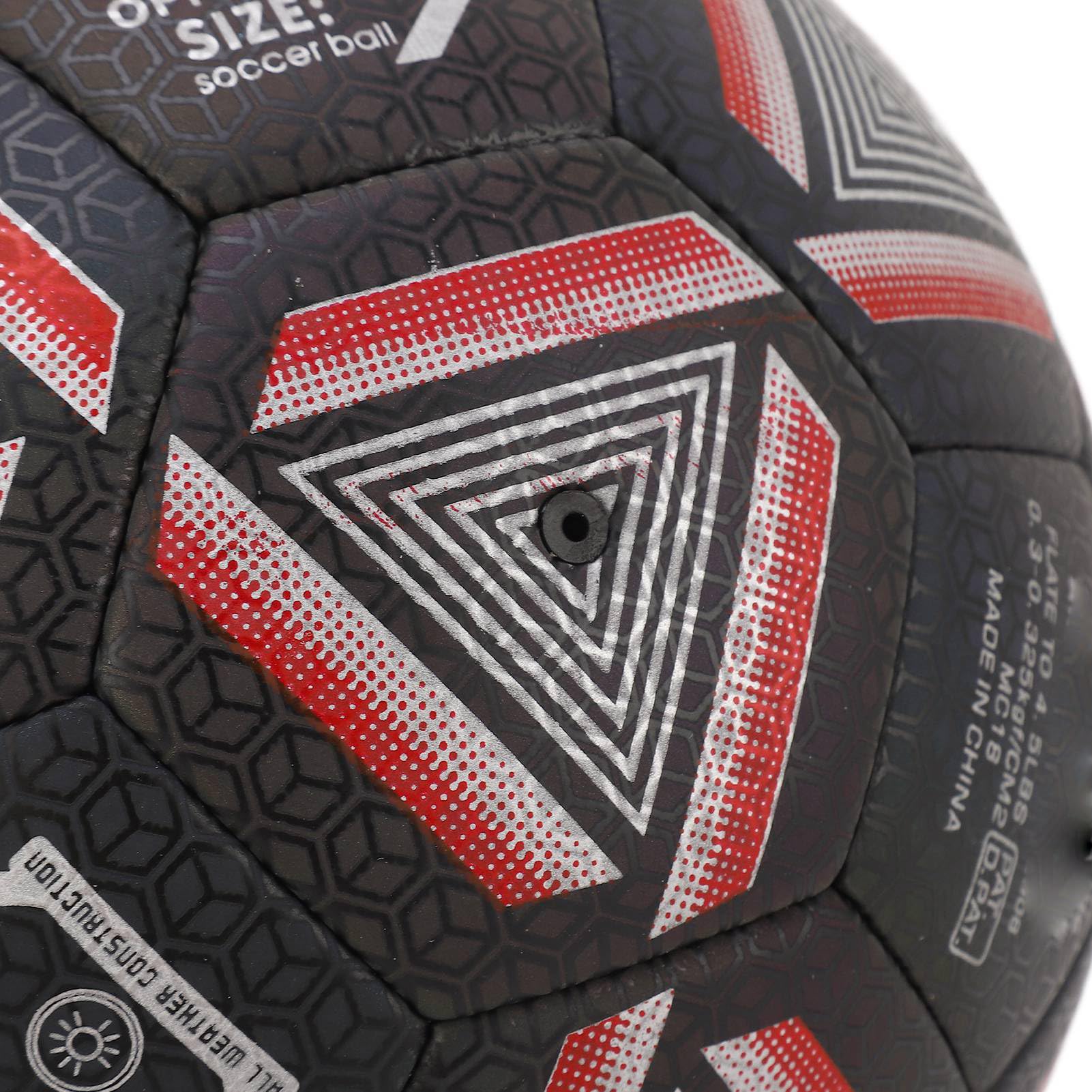 Calcio Riflettente, Palla Luminosa Riflettente Universale, Pallone da Calcio Luminoso in Pelle PU, Palla Sportiva Riflettente per Giochi notturni di Allenamento