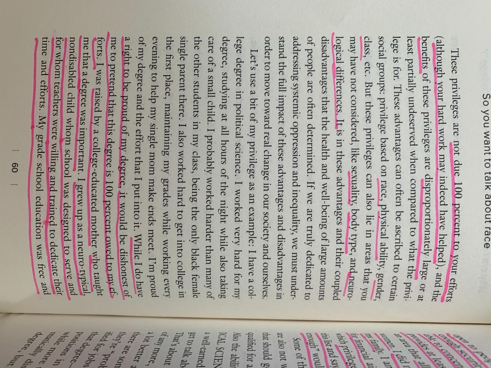 Worth every penny-very practically and neutrally explains themes in systemic racism