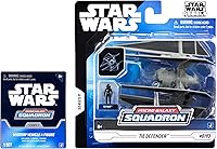 Vista 3 de Star Wars Micro Galaxy Squadron TIE Defender Elite Mystery Bundle - Vehículos de 3 y 2.5 pulgadas con accesorios (exclusivo de Yaxa)