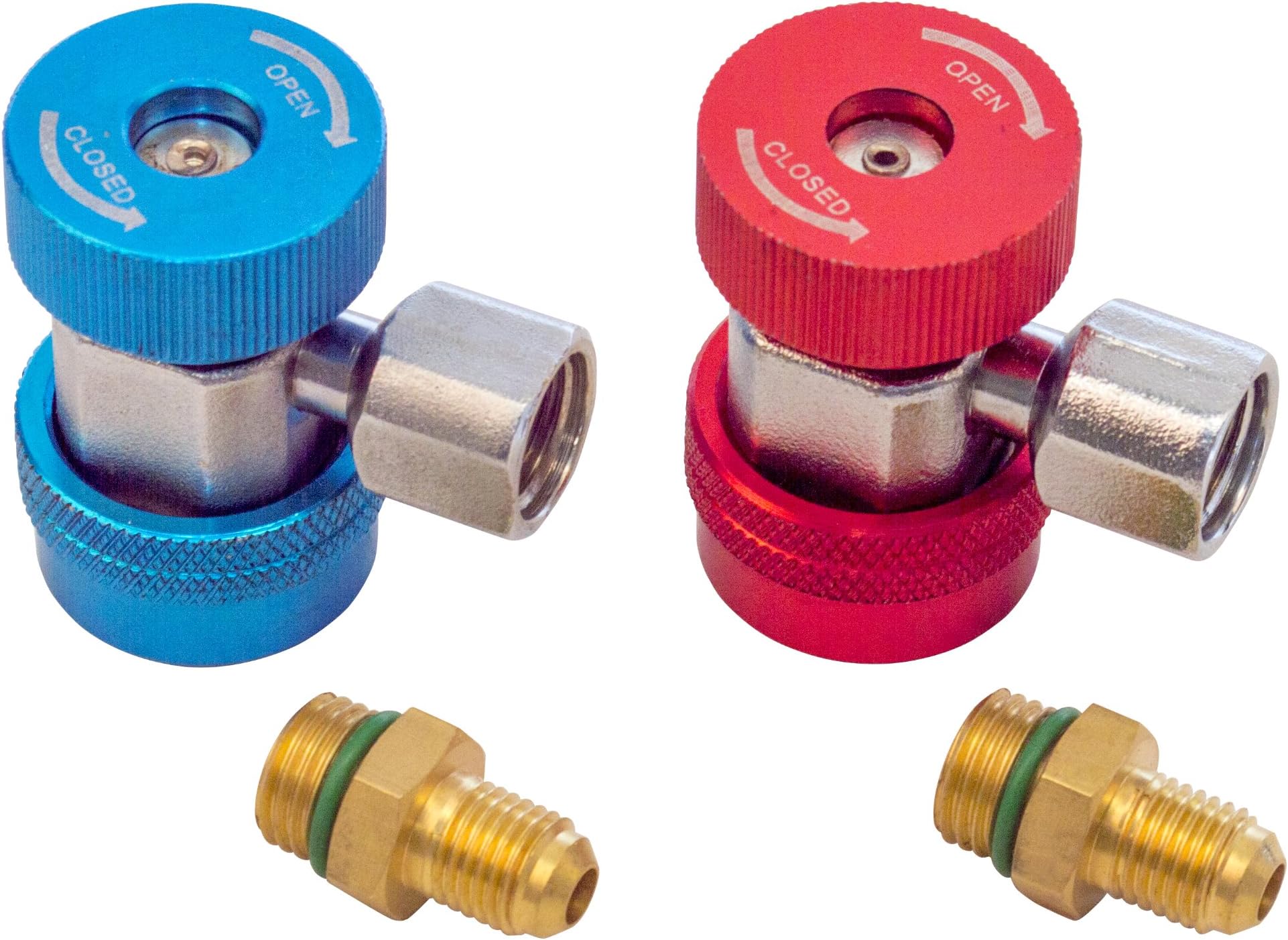 OEMTOOLS 24396 R134A AC Manual Quick Coupler Set