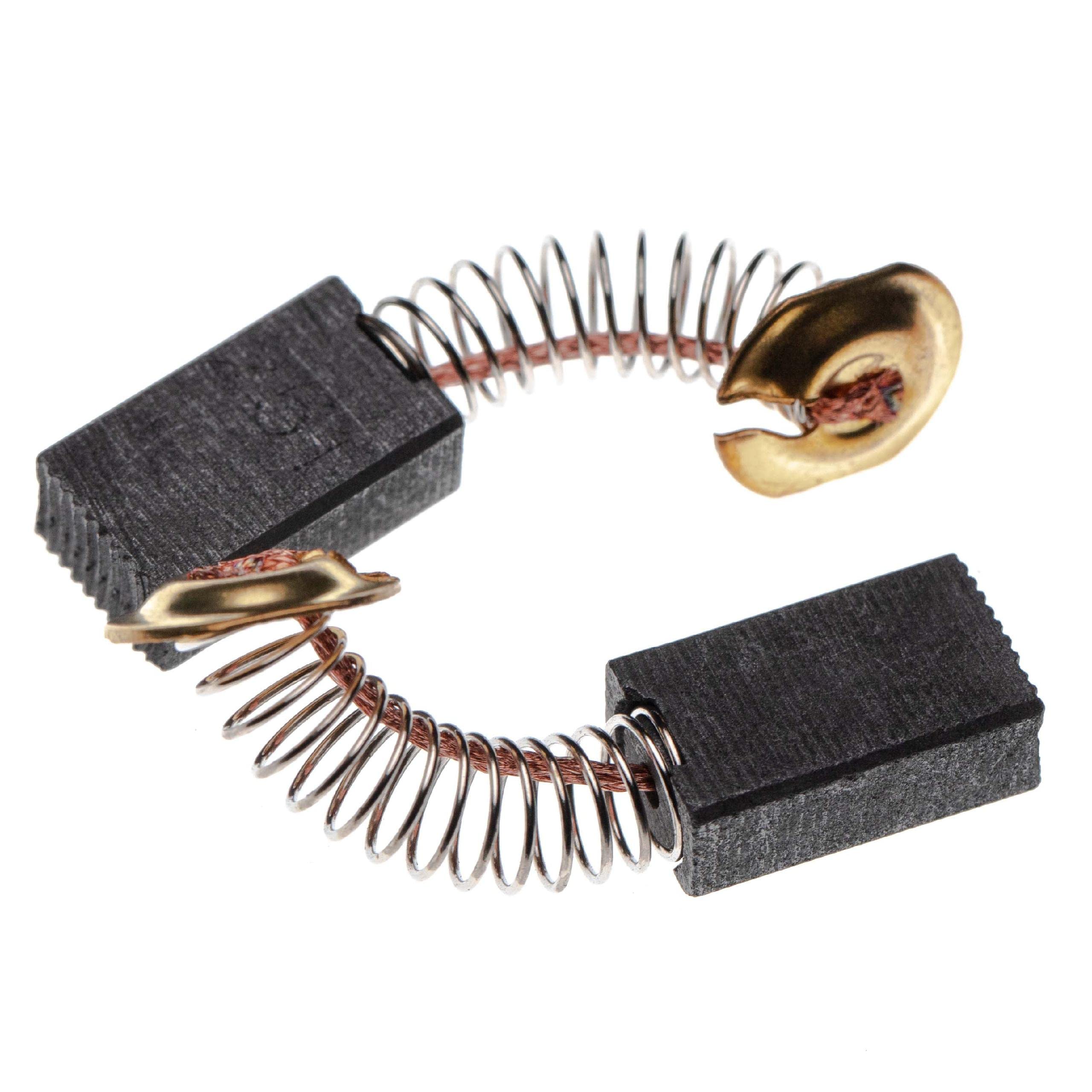vhbw 2x balais de charbon 7 x 11 x 18 mm remplace Makita CB251, CB250, CB253, 191941-2, 194994-0, 194547-5 pour outil électrique