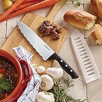 Vista 2 de Farberware Cuchillo de chef Wave Edge con funda, 8 pulgadas