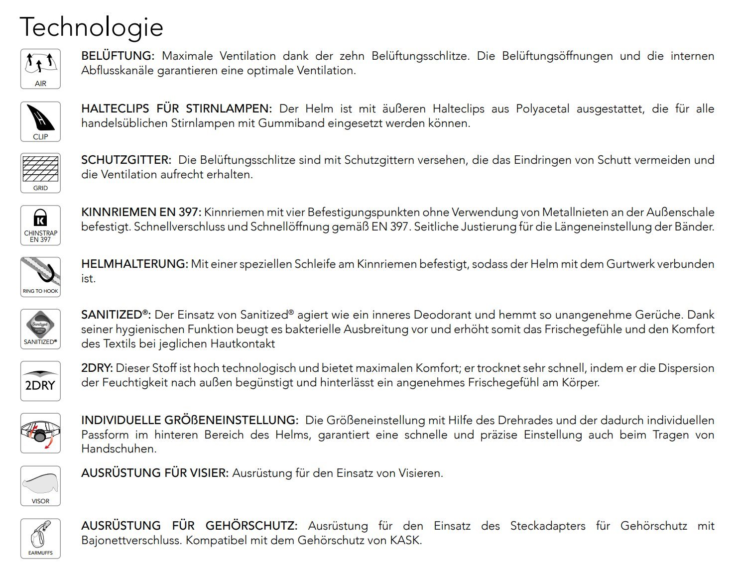 Kask plasma AQ, professional helmet suitable as safety helmet