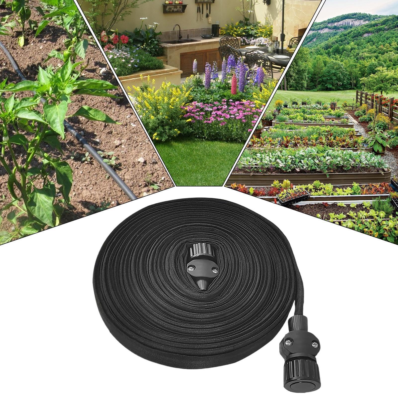 Garten Perlschlauch 15 Meter Auslaufsichere Bewässerungsleitung