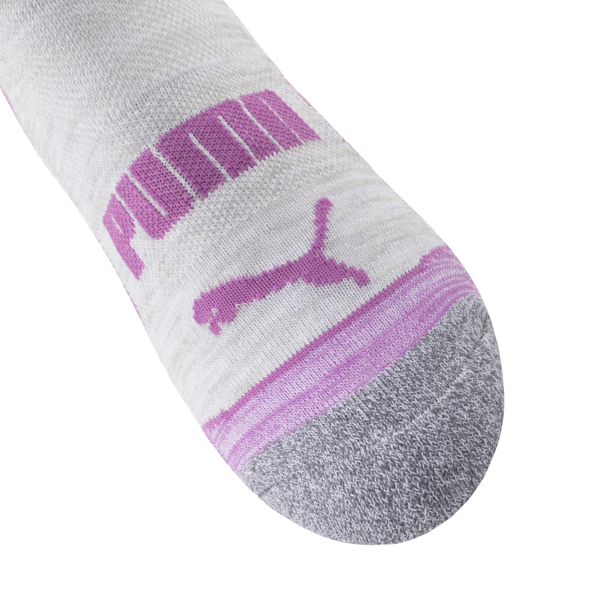 Puma No Show - Calcetines de malla para mujer (8 pares), varios colores, color blanco
