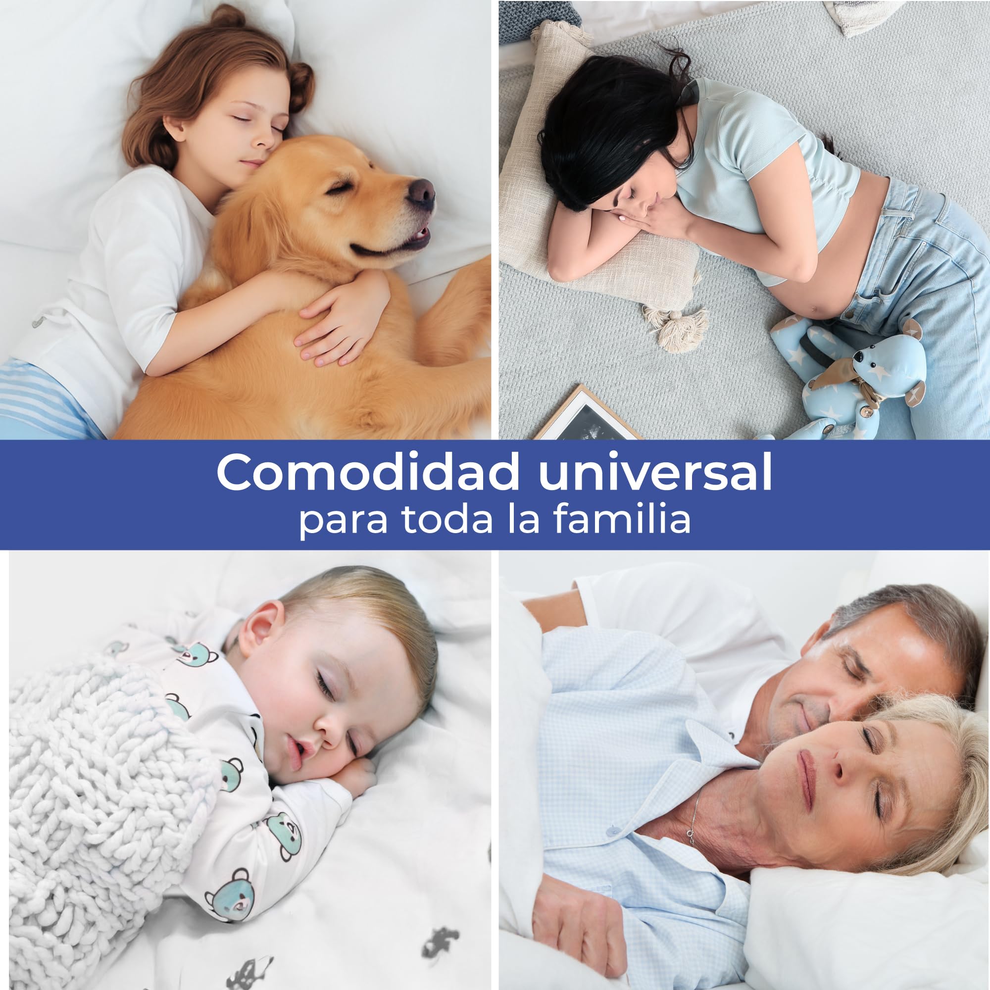Dreamzie - Protector Colchon Impermeable e Absorbente - 50x70 cm - Lote de 2 Funda Colchon Lavable para Incontinencia