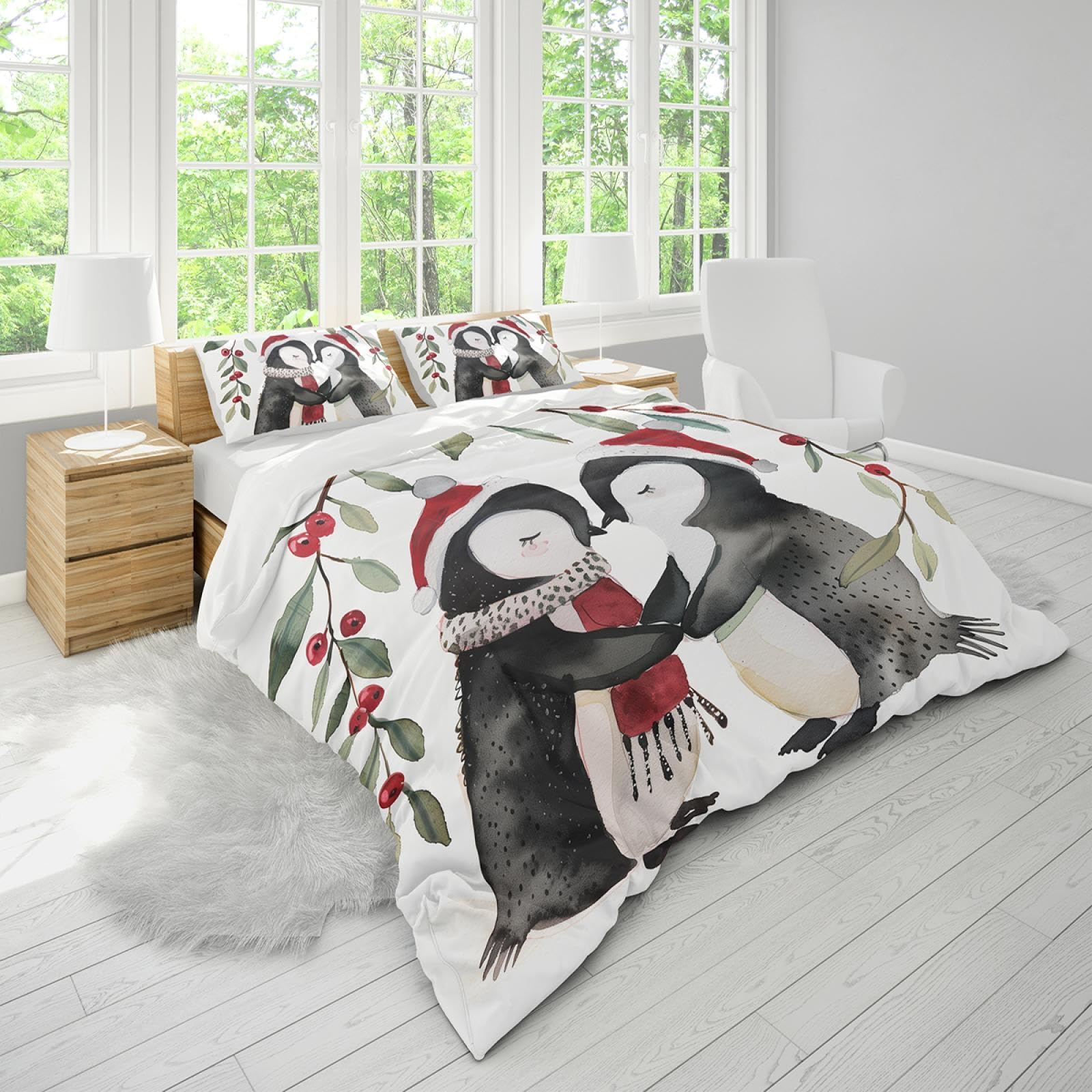 Parure de lit animaux pour partager des moments de tendresse en couple