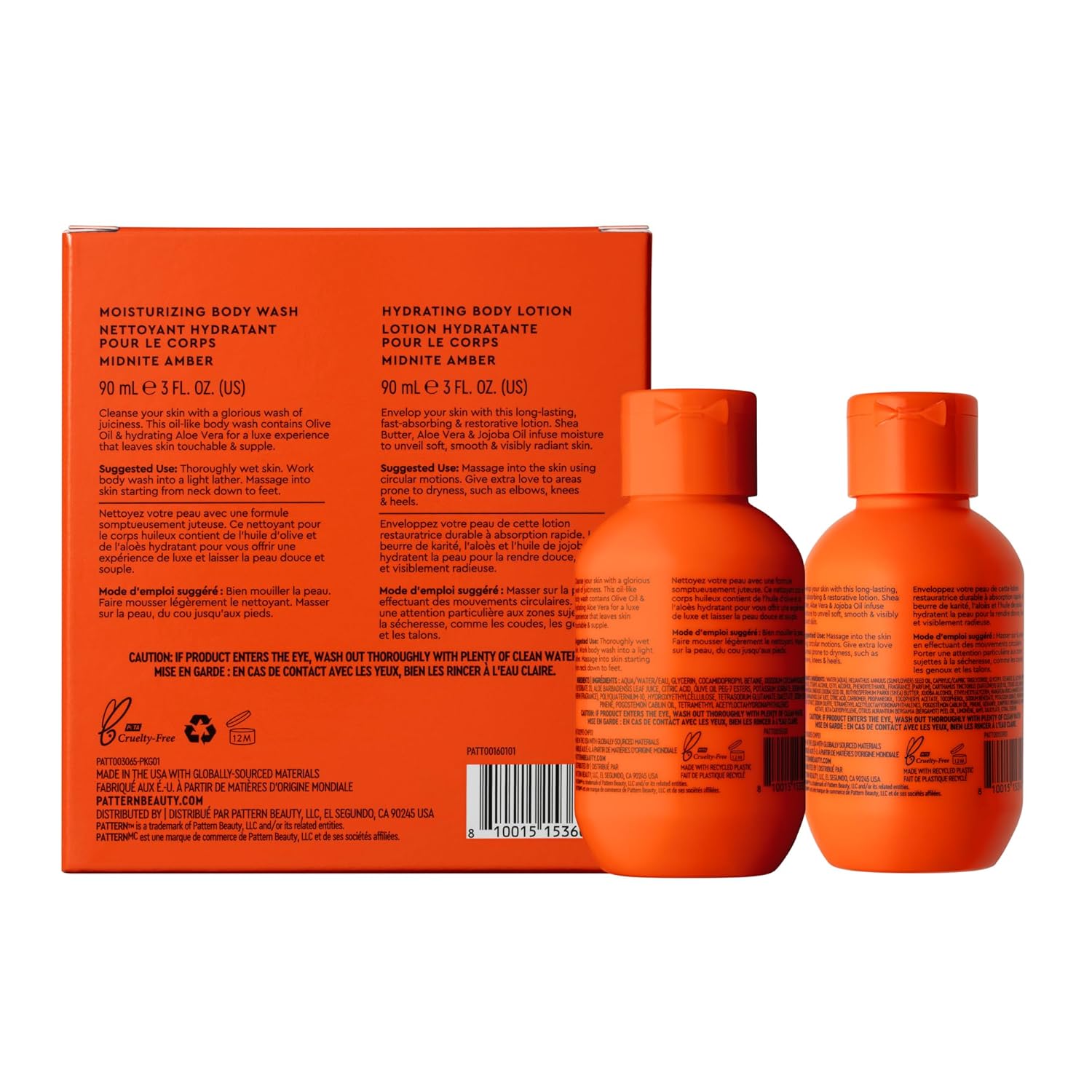 PATTERN Beauty by Tracee Ellis Ross Mini Juicy Hydration Body Duo, 2 piece set, 3 fl. oz. body lotion and 3 fl. oz. body wash - Image 7