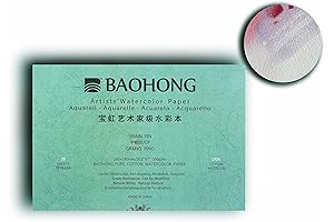 BAOHONG Artist Grade Watercolor Paper Block: Your Gateway to Fine Art Expressions