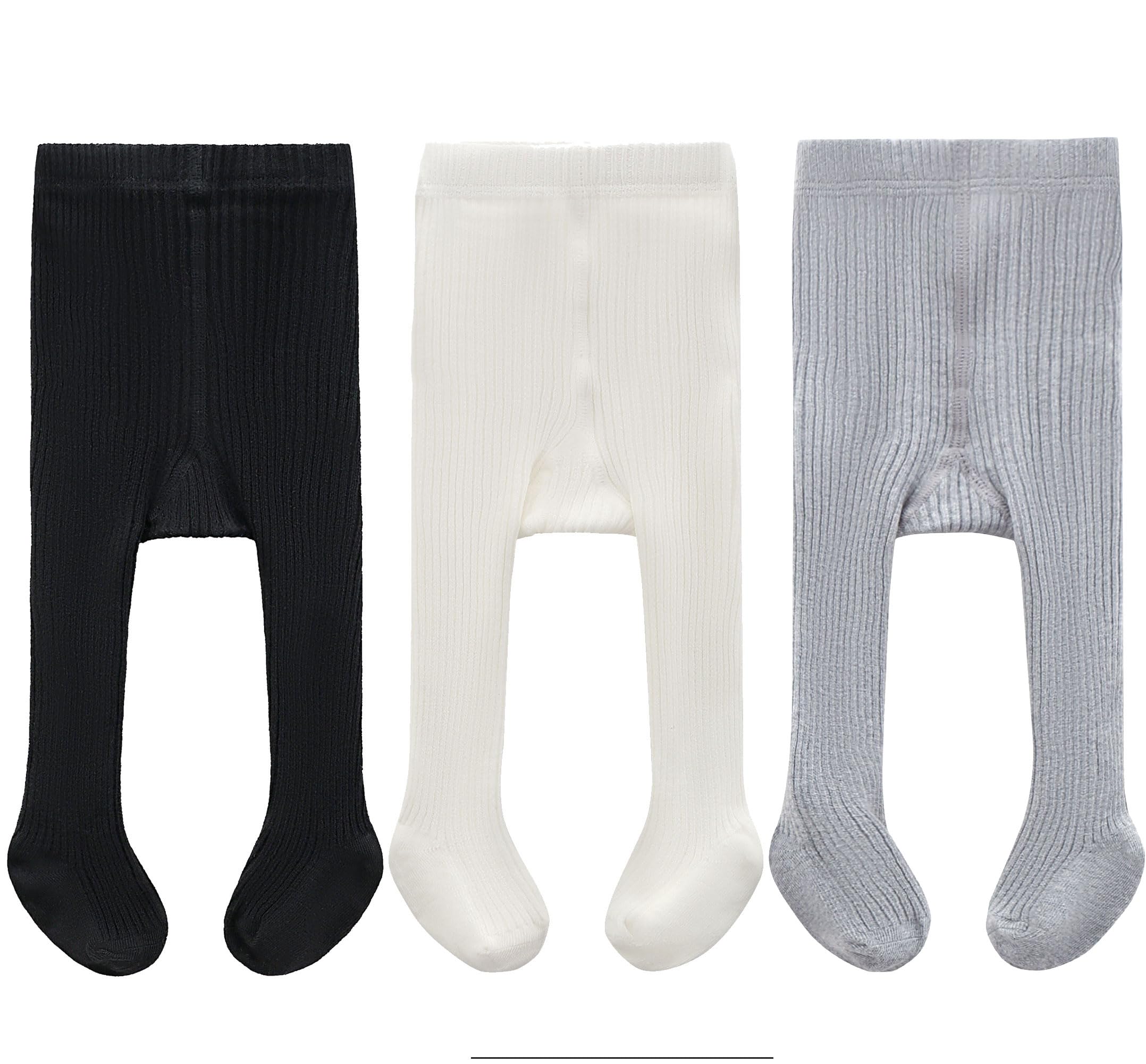 CECORC Baby Girls Tights Toddler Cable Knit Leggings Thick Cotton Infant Stockings Pantyhose 1-10T