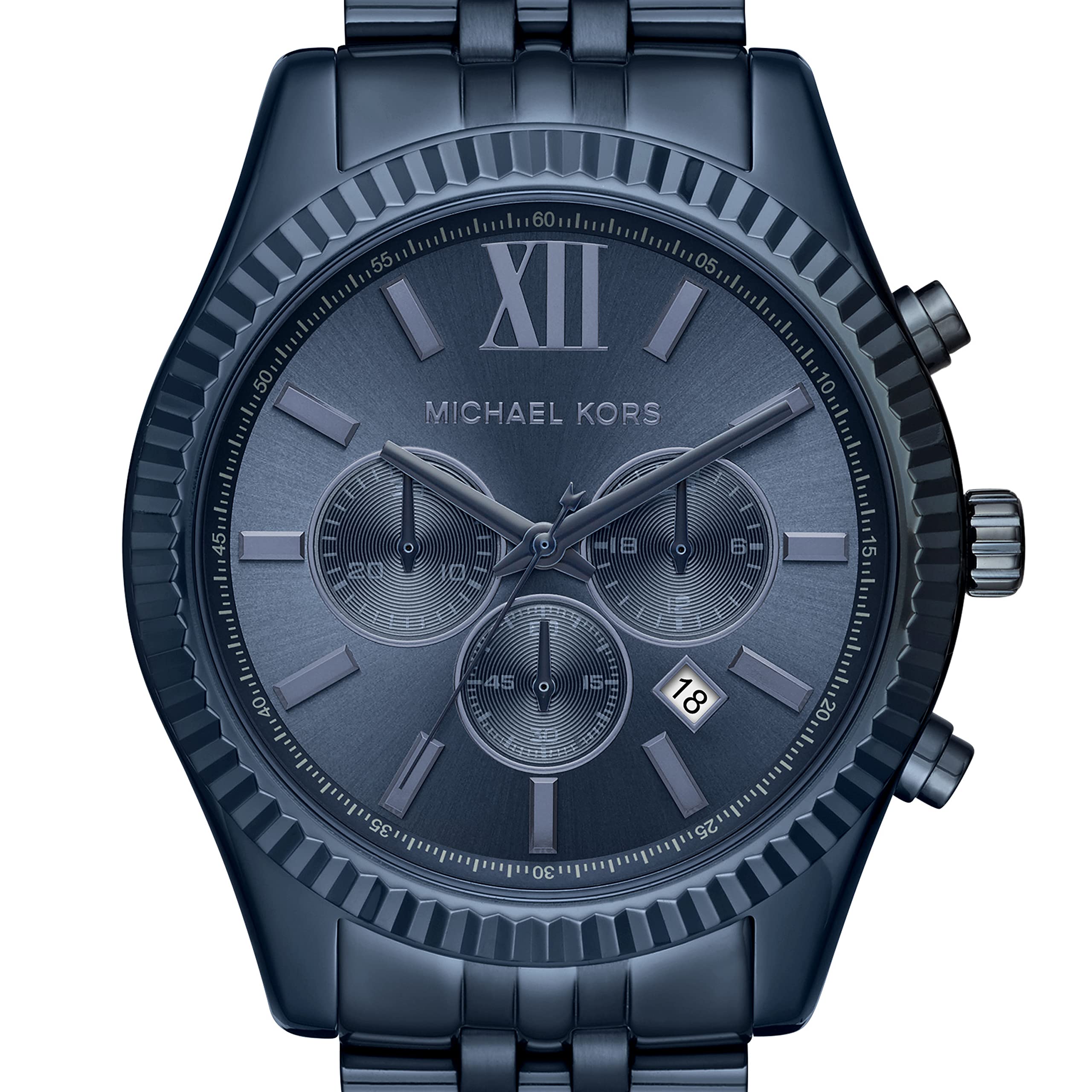 mimimachine まほろば ディストーション Buy Michael Kors Lexington Blue Watch MK8480 at Amazon.in