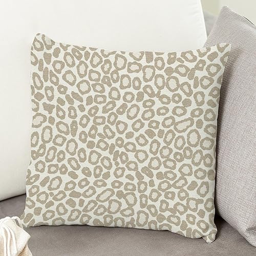 Vista 80 de Funda de cojín con estampado de guepardo rosa intenso, cojín cuadrado con estampado de animales fucsia, funda de almohada decorativa para el hogar