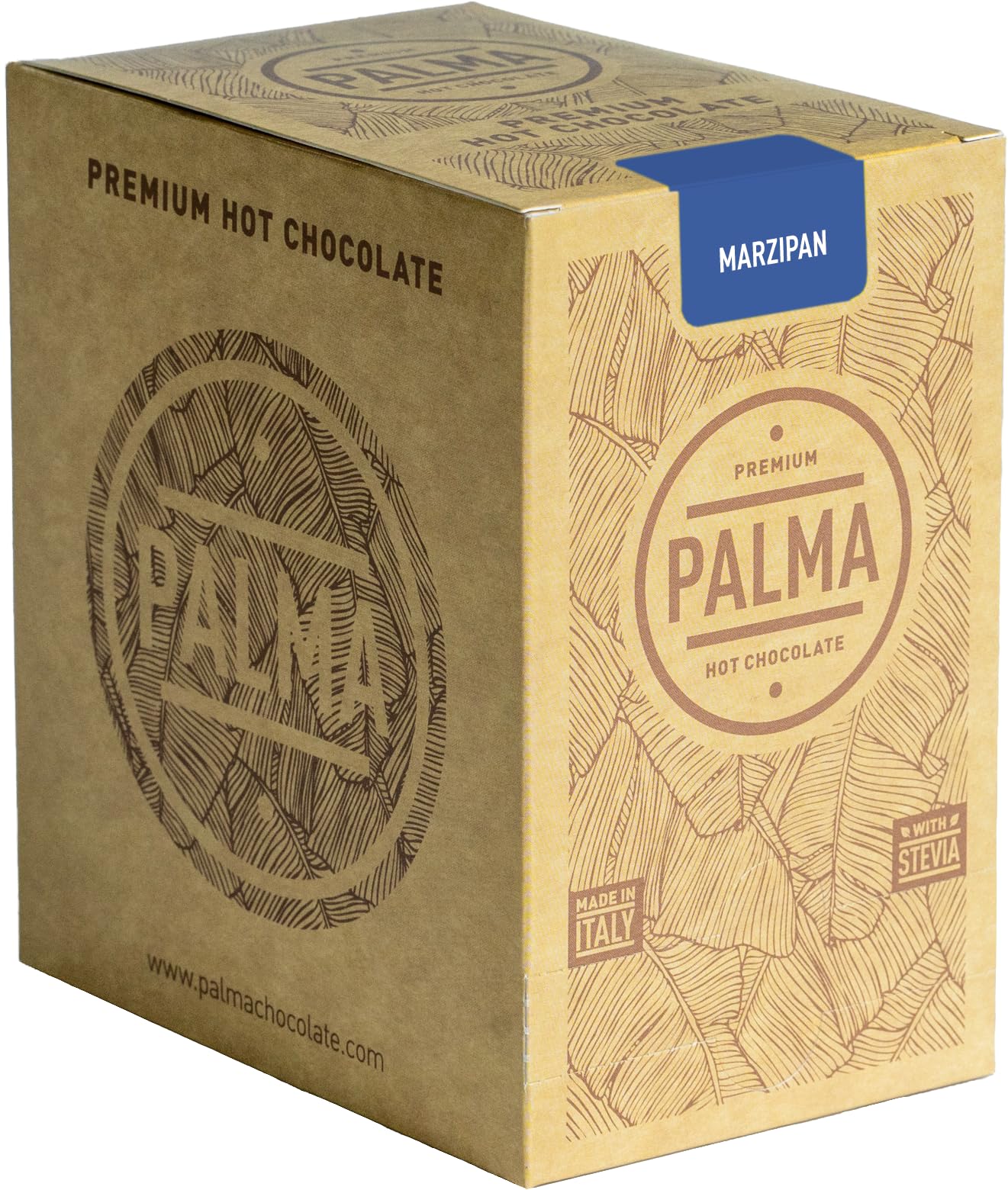 PALMA Italian Hot Chocolate Sachets - Sugar Free Dark Chocolate - No Added Sugar | 500g (20 Servings) — view 60