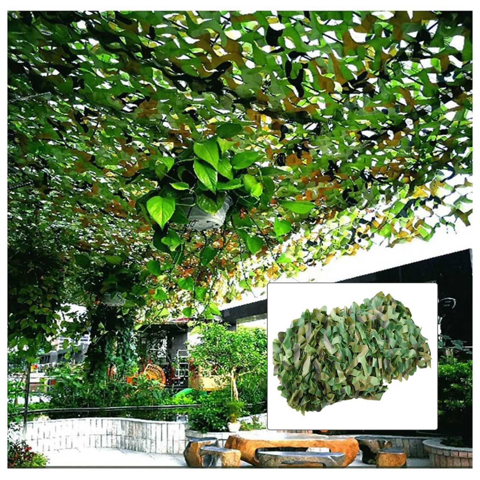 Sonakia Camo Netting Military, Sunscreen Camouflage Nets, Used for Hunting, Decoration, Camping, Fire-proof Sunshade Nets, Outdoor Camouflage Accessories, Various Sizes,1.5x2m(4.9 * 6.6ft)