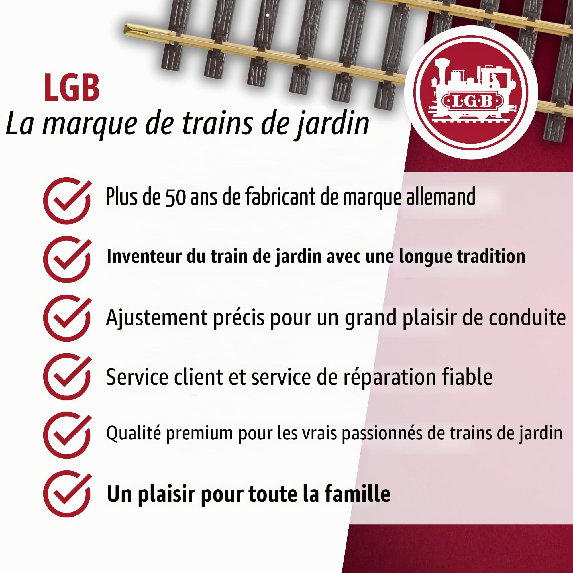 Märklin LGB 42430 – kipplore Rouge
