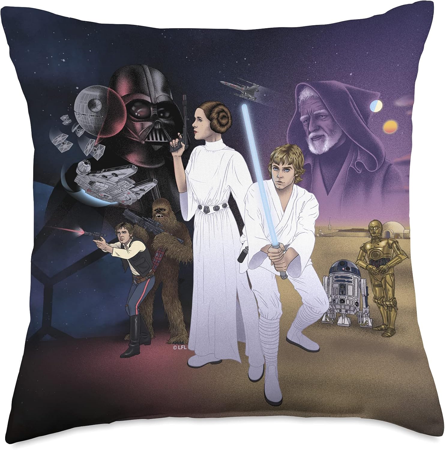 star wars throw pillows