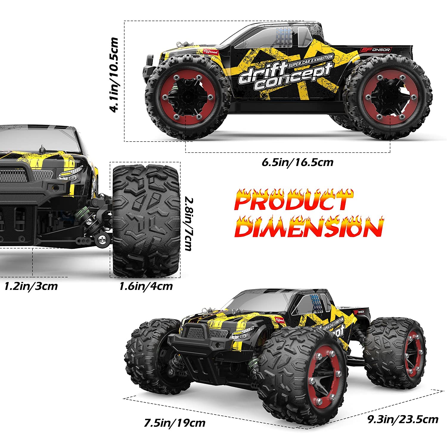 Amazon.co.jp: DEERC: ブラシレス高速カー